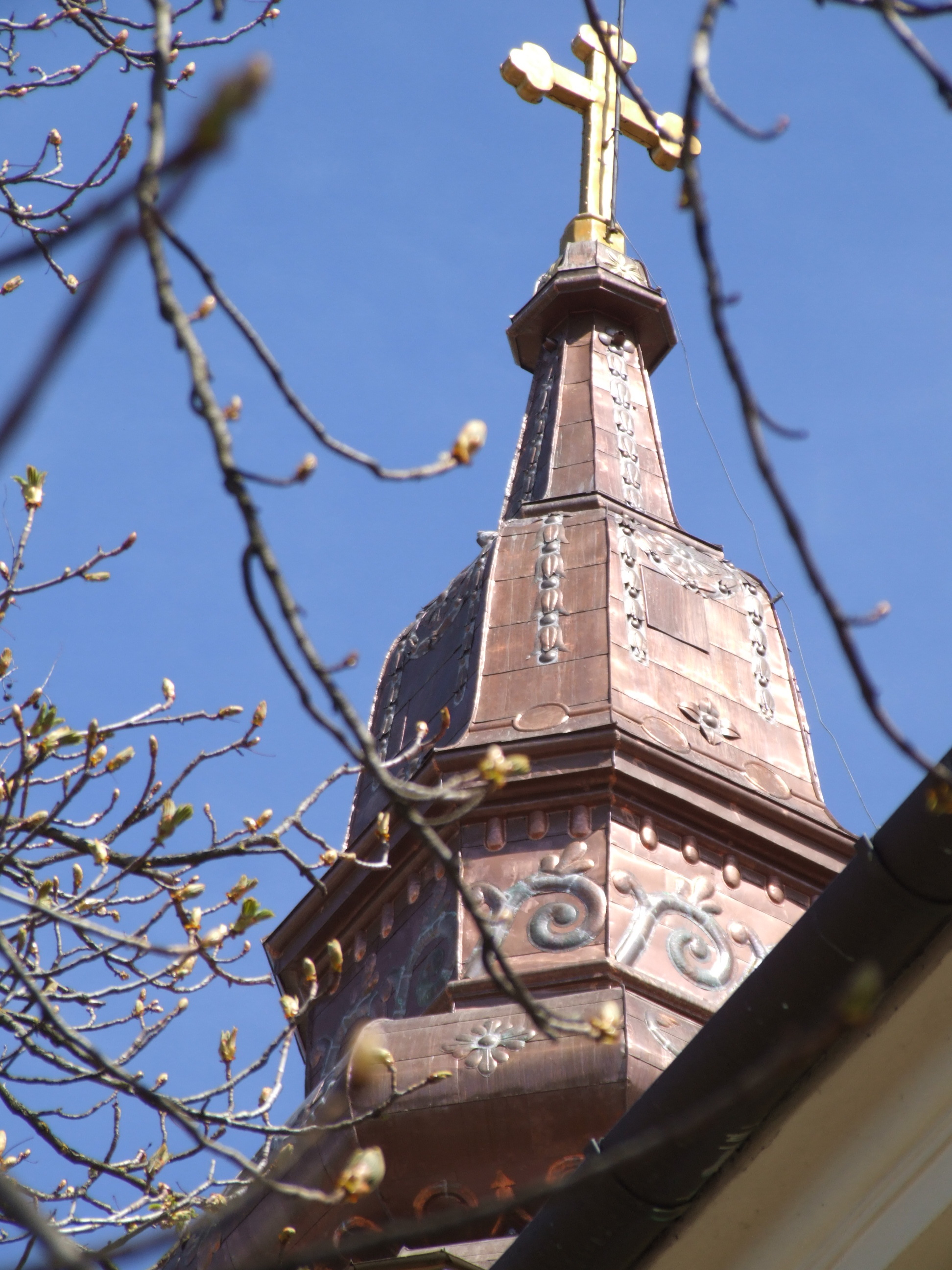 Szent Jakab apostol templom toronysisak felújítása